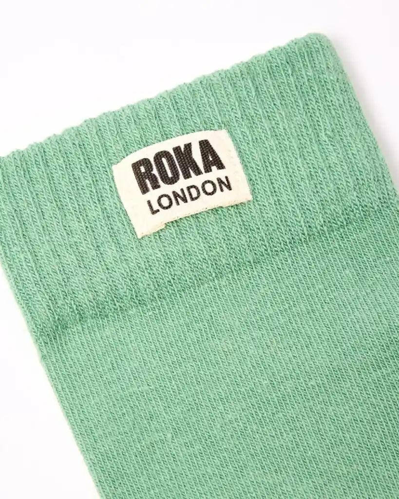 ROKA Wimbledon Crew Socks Matcha - ROKA - Luxe Leopard