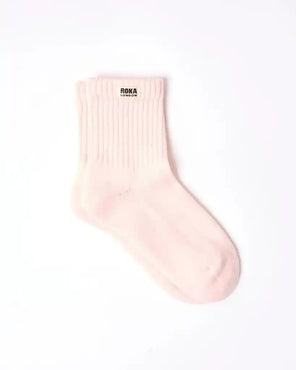 ROKA Windsor Crew Socks Transcendent Pink - ROKA - Luxe Leopard