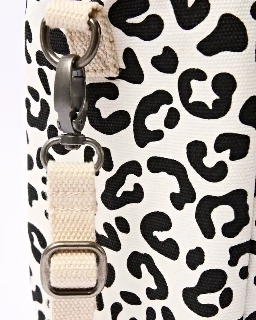 ROKA Hampstead Lunch Bag Summer Leopard Cotton Canvas - ROKA - Luxe Leopard