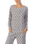 Kate Spade Bushed Sweater Knit PJ Set - Luxe Leopard