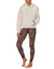 DKNY Keep It Real Cozy Jumper & Legging Set - Luxe Leopard