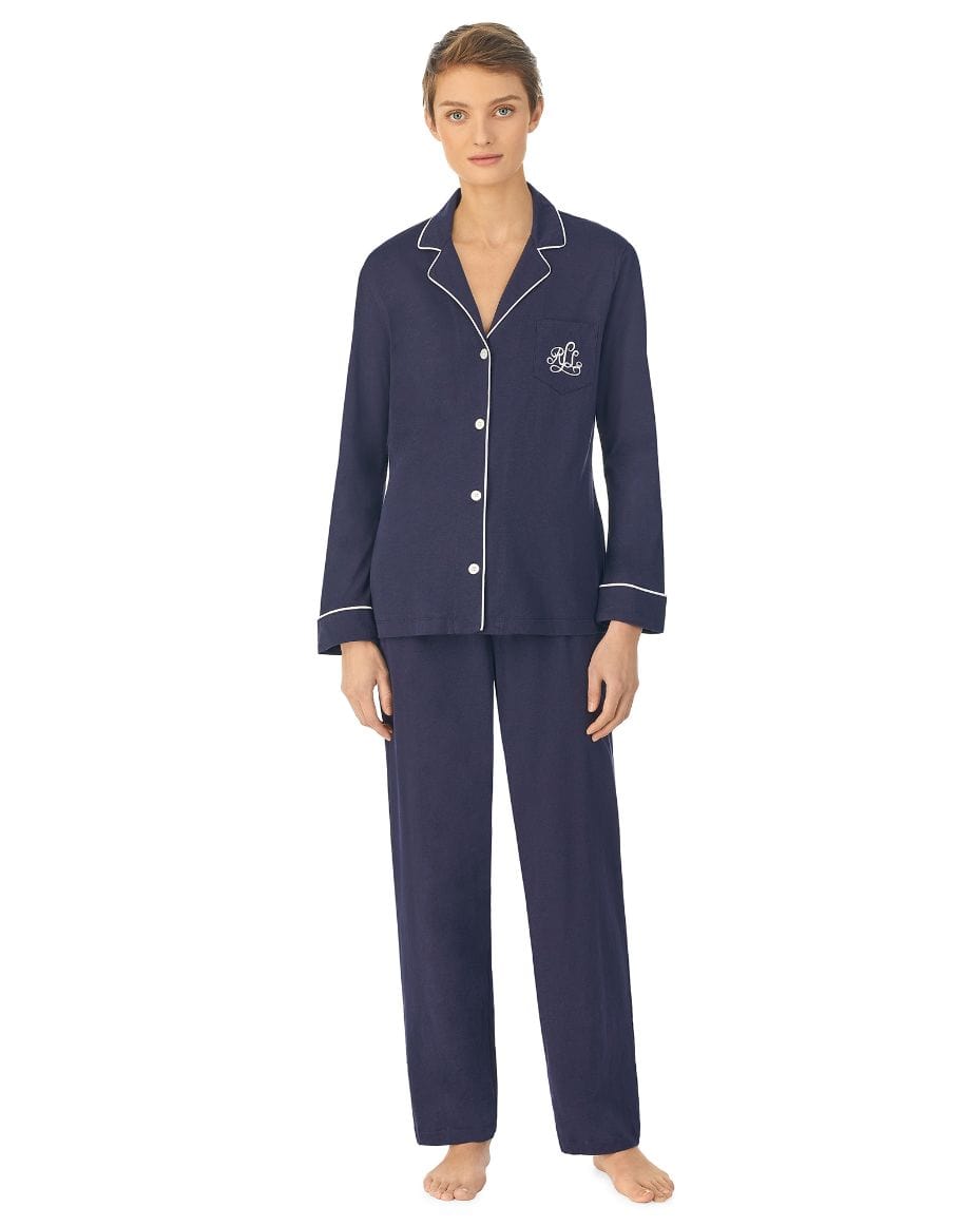 Ralph Lauren Core Hammond Knits Pajama Set - Luxe Leopard