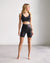 Commando Faux Leather Biker Short - Luxe Leopard