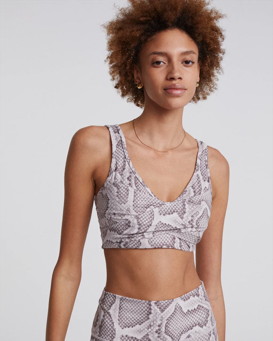 Varley Let's Move Kellam Bra - Luxe Leopard
