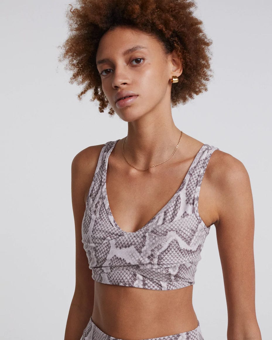 Varley Let&#39;s Move Kellam Bra - Luxe Leopard