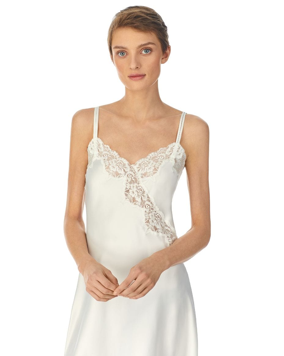 Ralph Lauren Double Strap Lace Chemise – Luxe Leopard