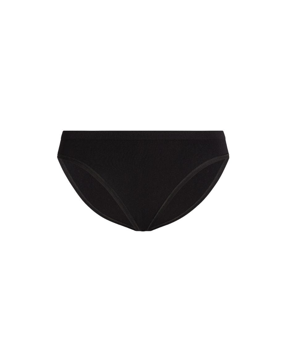 Commando Black Cotton Bikini Underwear Briefs Women's Size L/xl