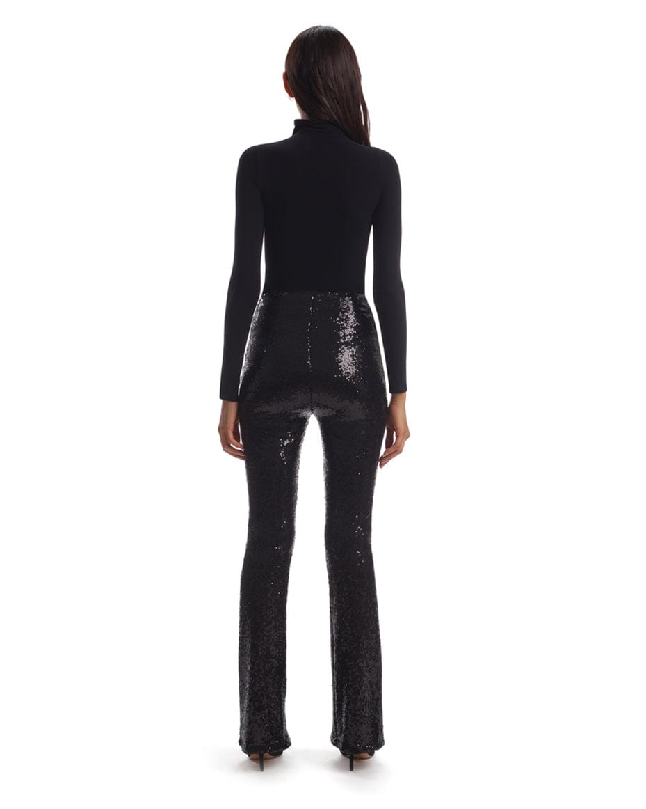 Commando Sequin Flare Legging - Luxe Leopard