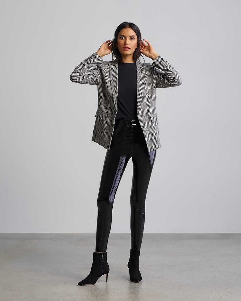 Commando Perfect Faux Patent Leather Legging - COMMANDO - Luxe Leopard