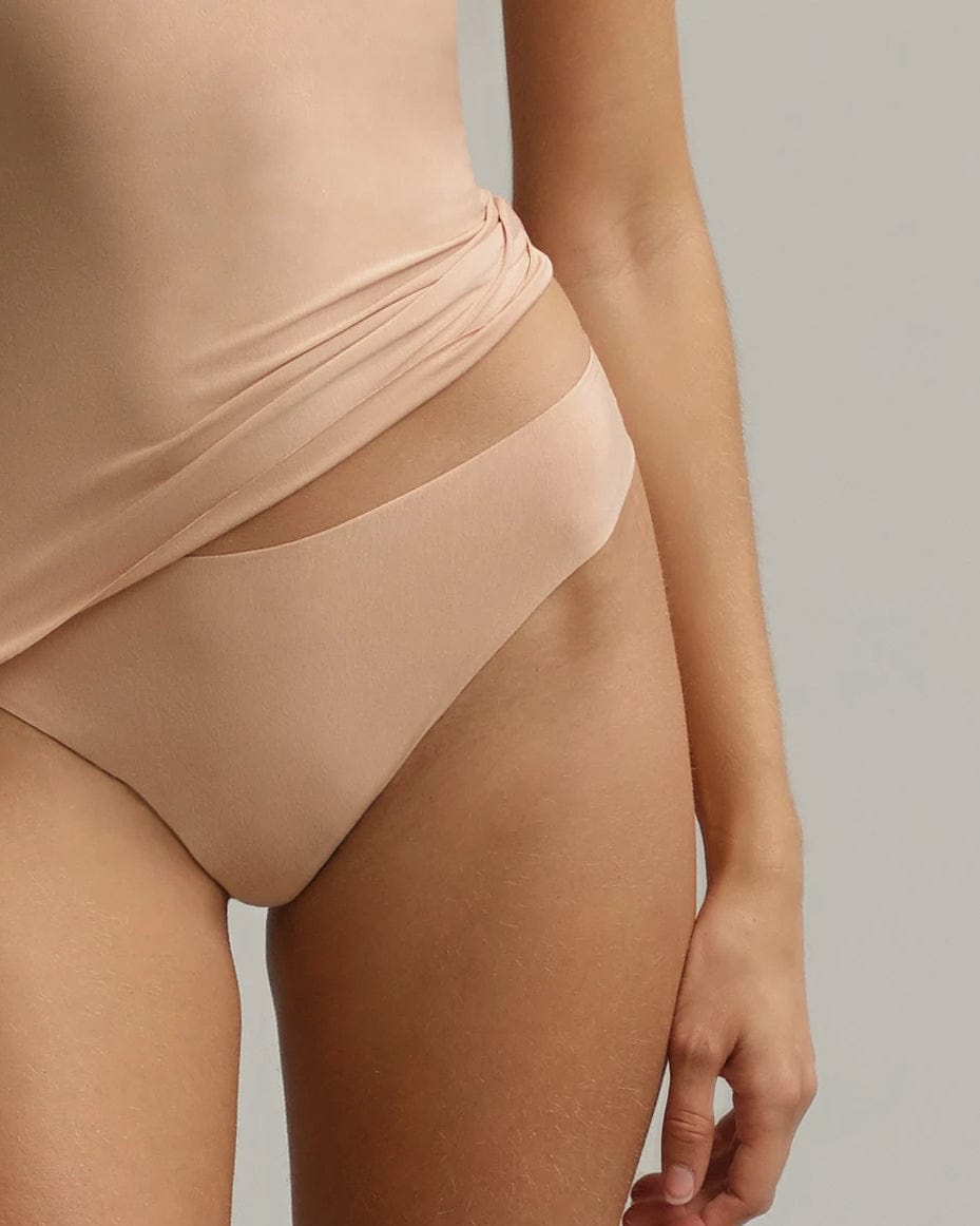 Commando Butter Mid Rise Thong - Luxe Leopard