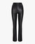 Commando Faux Leather Flared Legging - Luxe Leopard